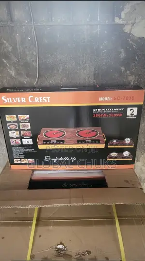 Silver Crest Double Burner Cooker