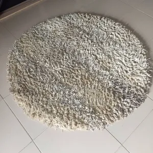Round Shaggy Rug