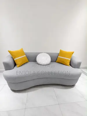 Luxury Curved 3-Seater Sofa