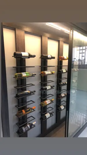 9-Step Wine Bottle Rack – Space-Saving Kitchen Wine Bar Storage