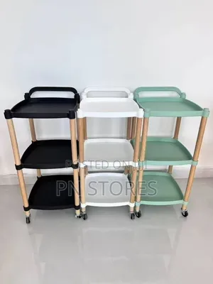 Multi-Layer Organizer Trolley With Wheels