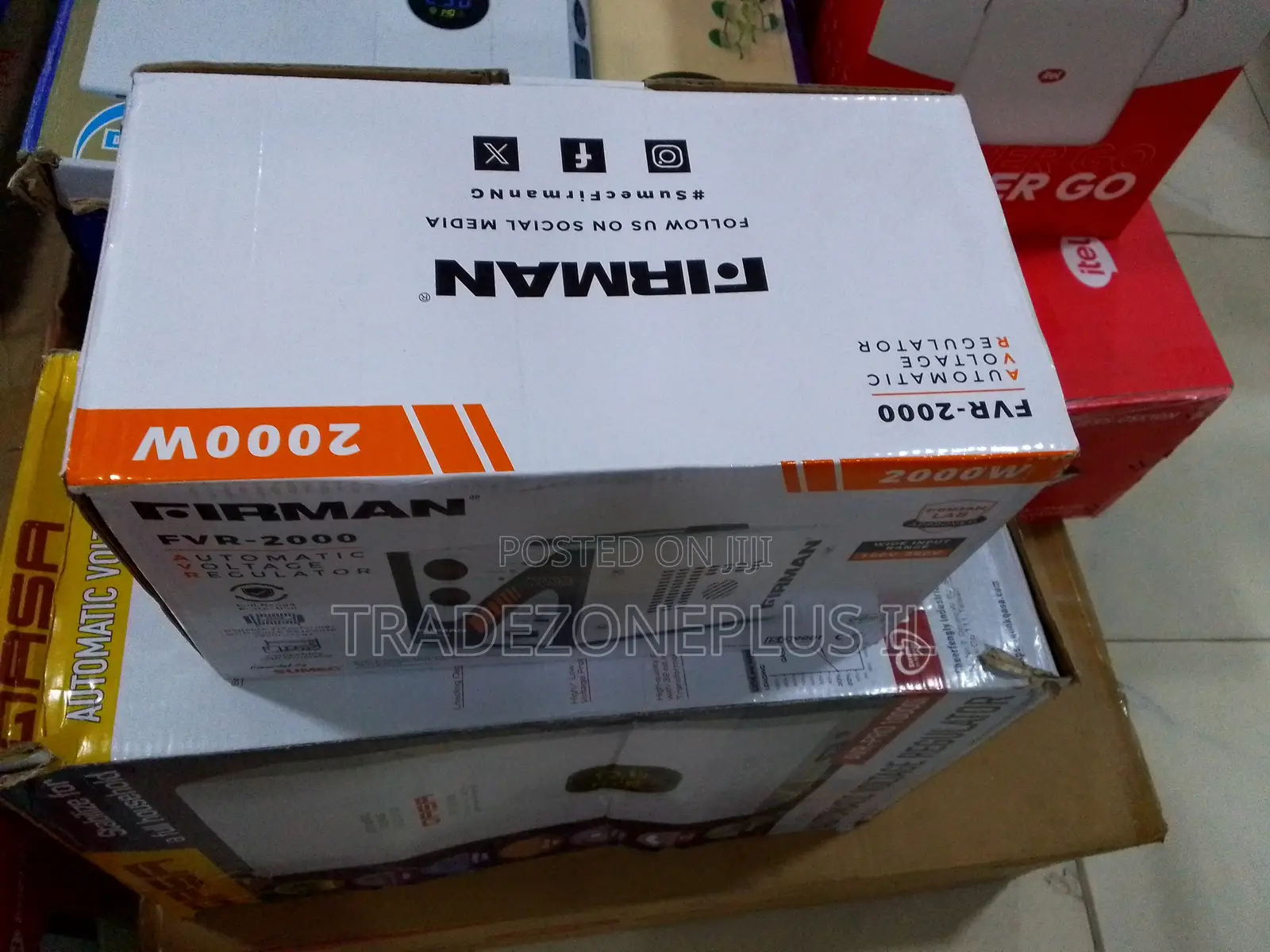 FIRMAN 2000W Automatic Power Stabilizer – Built to Respond When Incomi