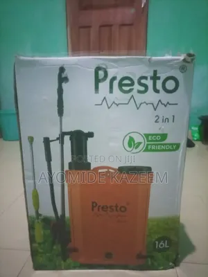 Presto 2 in 1 16Litres Electric Knapsack Sprayer