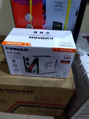 FIRMAN 2KW Automatic Voltage Controller – Let the Regulator Handle Cha