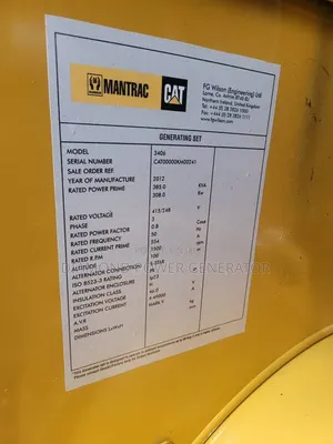 350kva Caterpillar Generator Very Good Condition