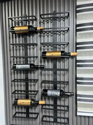 9-Step Wine Bottle Rack – Space-Saving Kitchen Wine Bar Storage