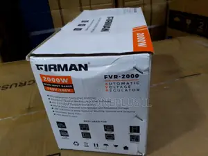 FIRMAN FVR-2000 Automatic AVR Stabilizer – Designed With Quick-Respons