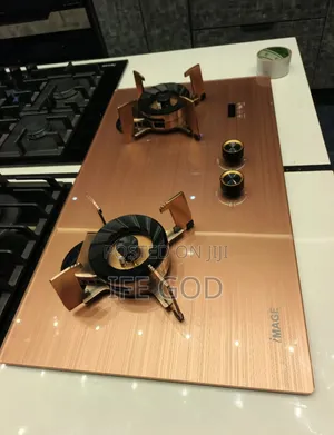 Original IMAGE Built-in Flips Up 2 Burners Automatic Gas Cooker HOB.