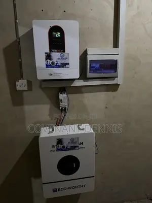 6.2kva Inverter With 5kwh 48v Lithium Battery Complete Set Up