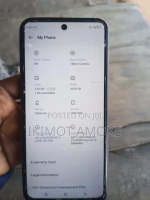 Itel A80 64 GB Blue