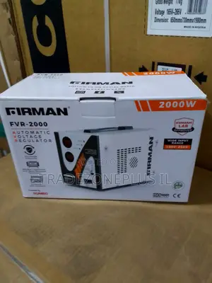 FIRMAN 2KW Automatic Voltage Regulator – Its Automatic Operation Takes