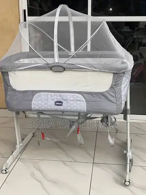 Imported Chicco Next to Mom Bassinet With Baby Net Adjustable Height