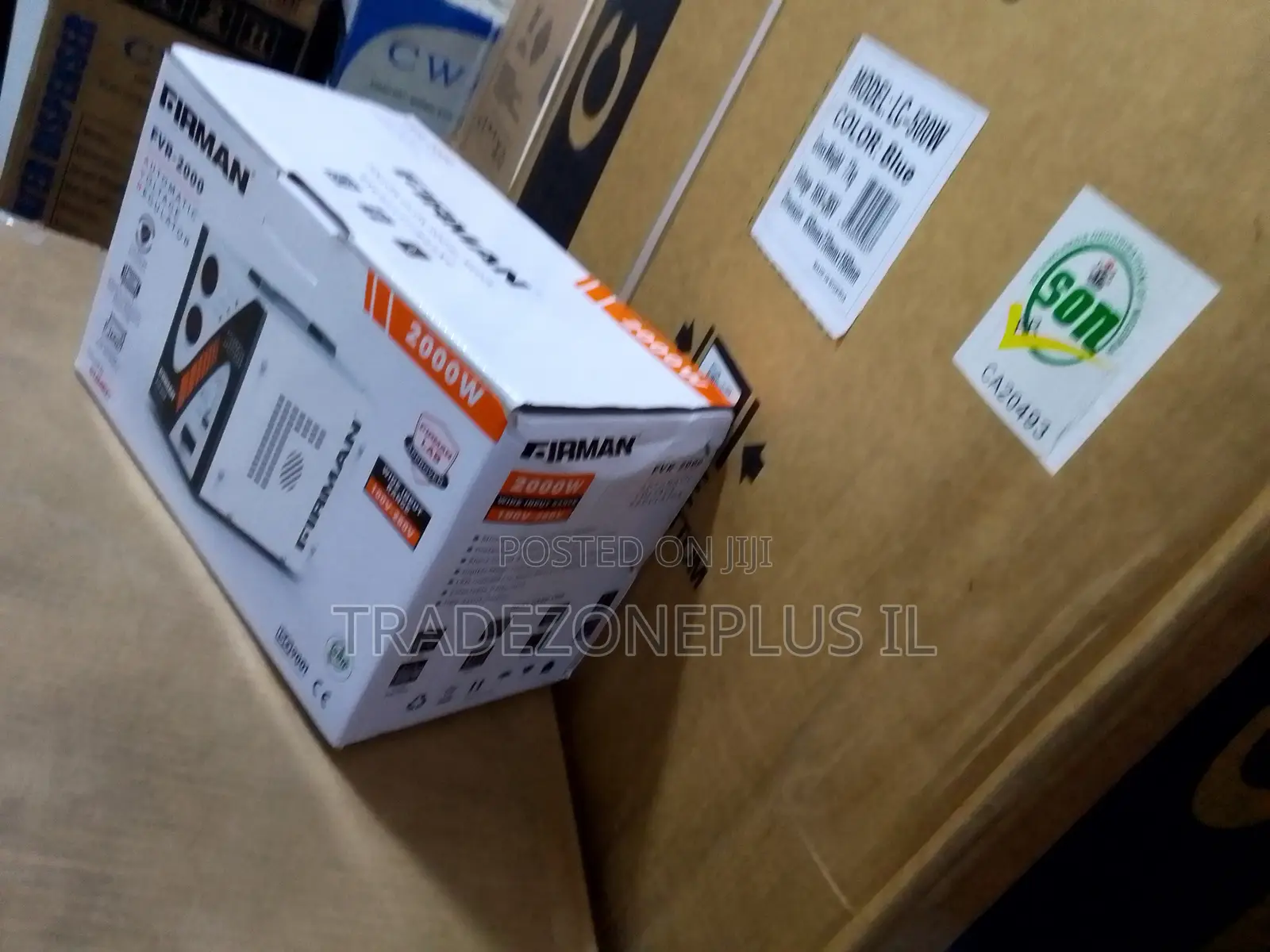 FIRMAN FVR-2000 2000W Power Stabilizer – Connect Compatible Equipment