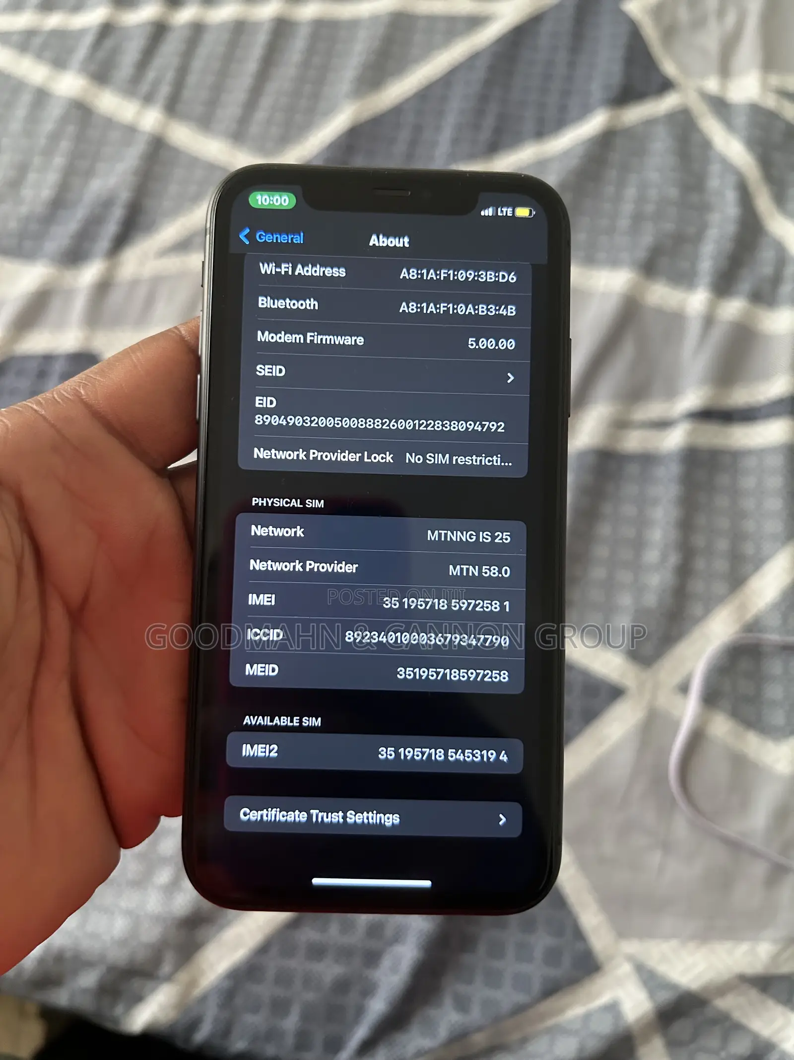 Apple iPhone 11 64 GB Black