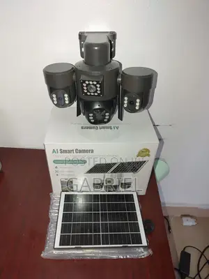 Ai Smart Solar CCTV Camera Ip66 Water Proof
