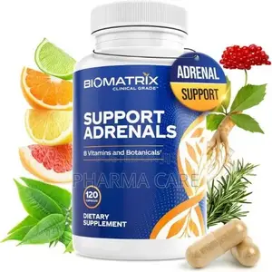 Adrenal Fatigue 60 Capsule Cortisol Manager- 5-MTHF- B Vitamins-