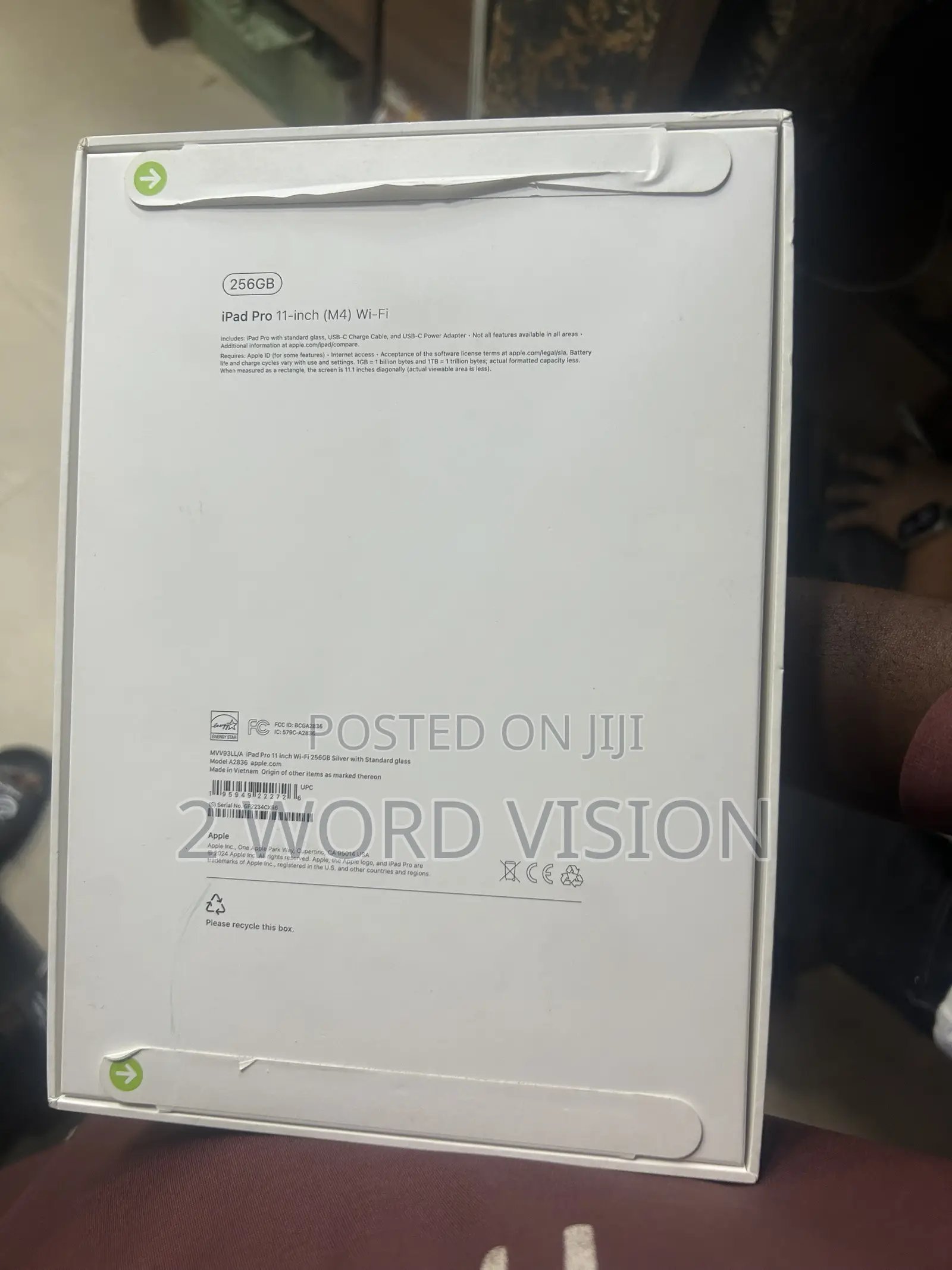 New Apple iPad Pro 11 (2024) 256 GB Silver