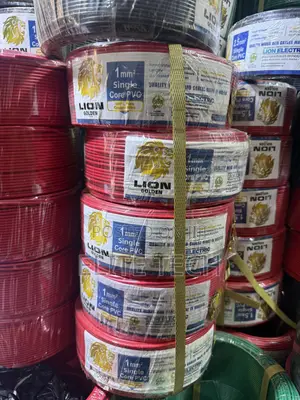 Original 1mm Single Core Lion Copper Wire Cable (100m Roll)