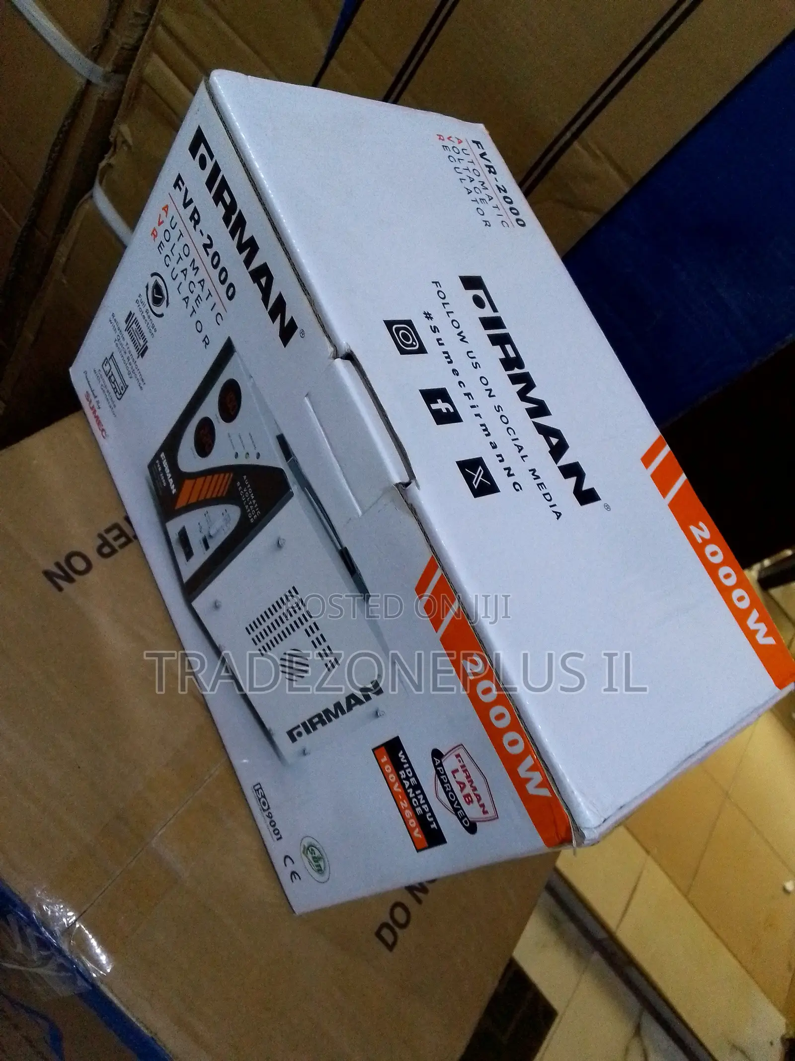 FIRMAN Automatic Voltage Stabilizer FVR-2000 – A Reliable Option for E