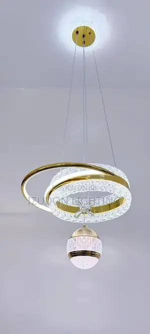 Minimalist White LED Pendant Chandelier Light