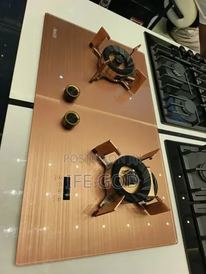 Original IMAGE Quality Premium Luxury Built-in Flips Up 2 Burners Gas