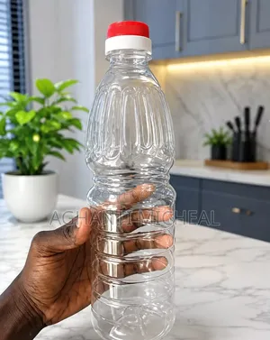 1 Liter Round Palm Oil Bottle