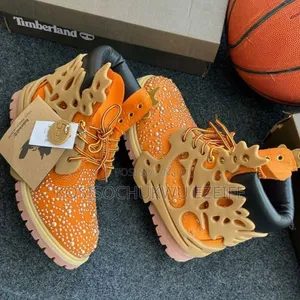 Premium Timberland Boots Rhinestone Cage Boots | Exclusive Streetwear