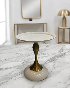 Contemporary Sculptural Accent Table