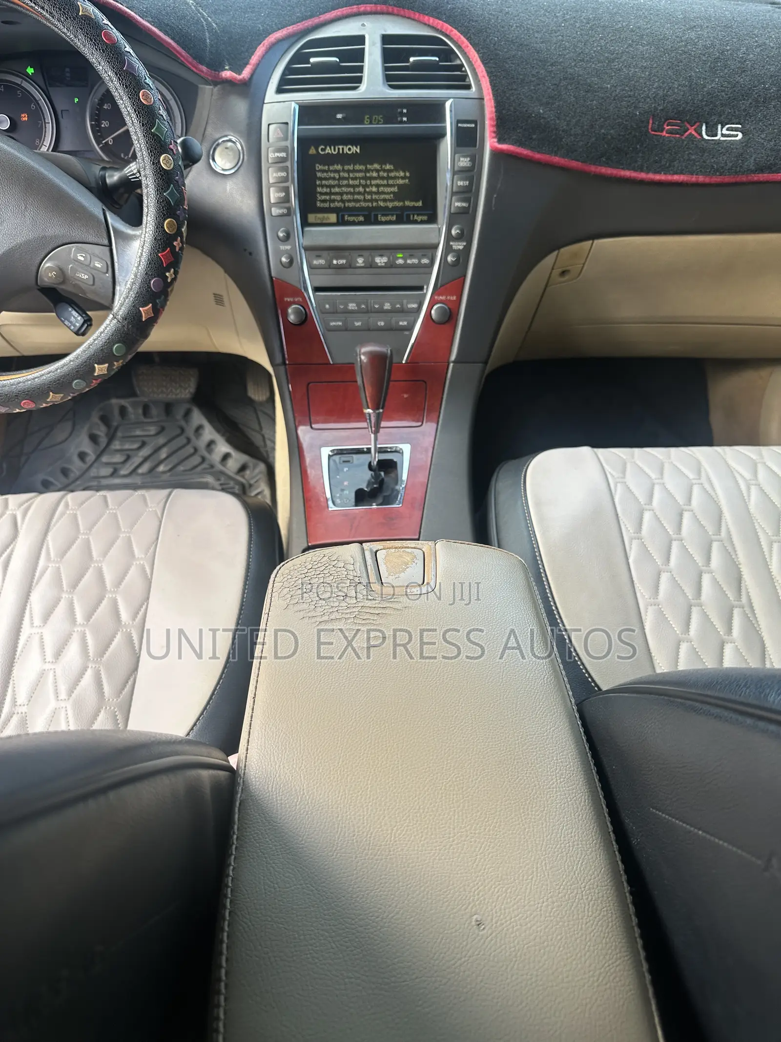 Lexus ES 350 2008 Red