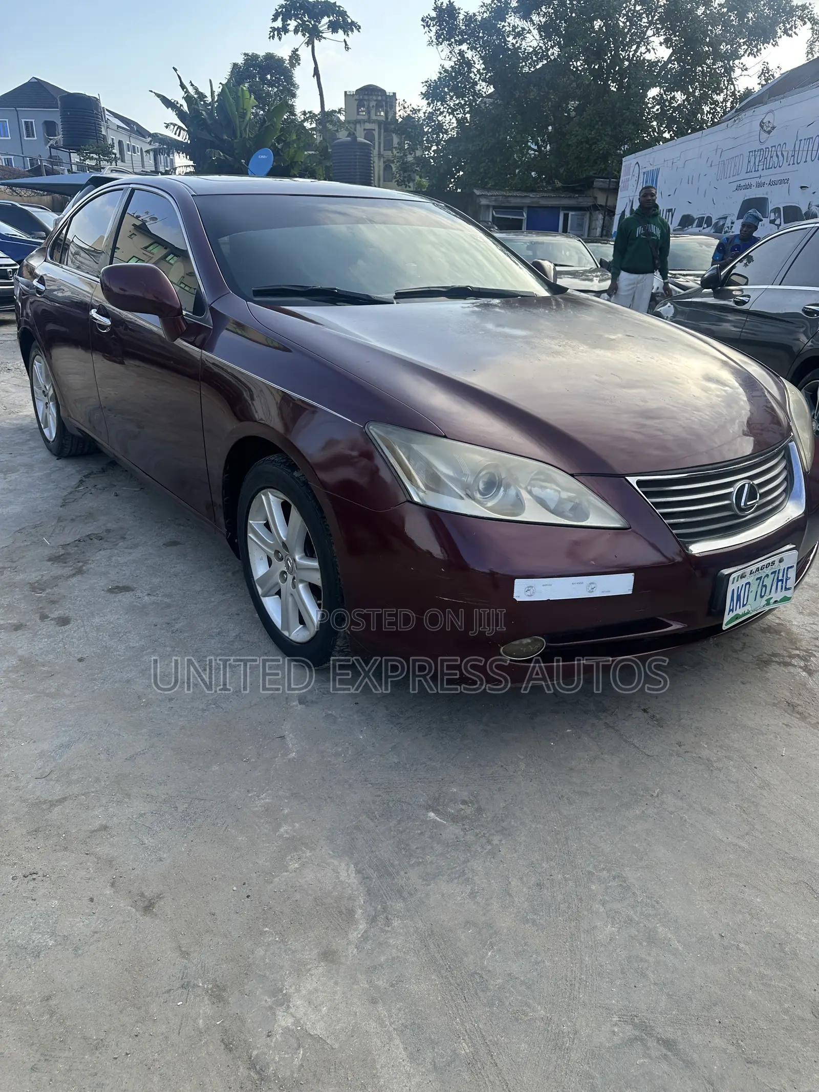 Lexus ES 350 2008 Red