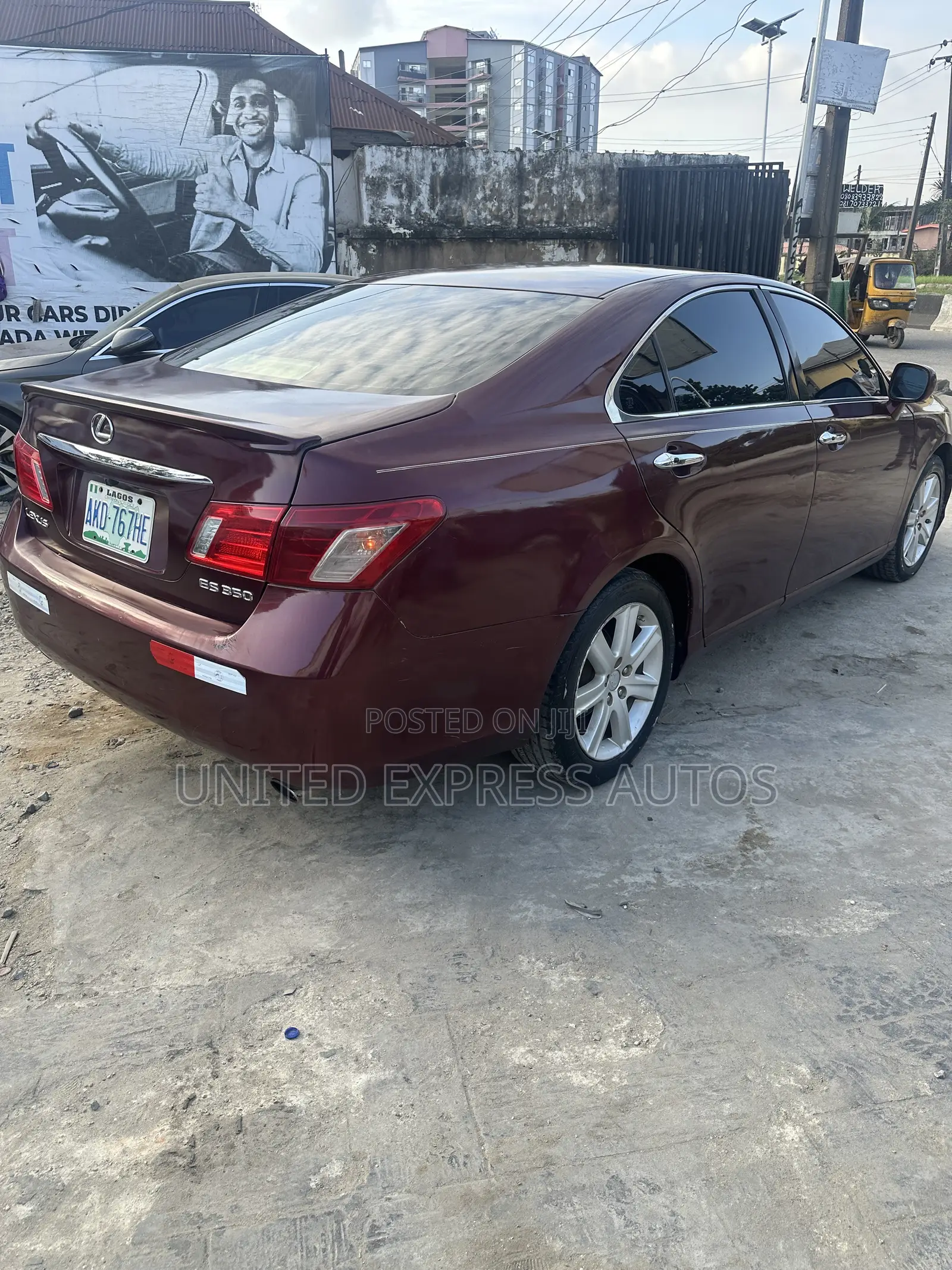 Lexus ES 350 2008 Red
