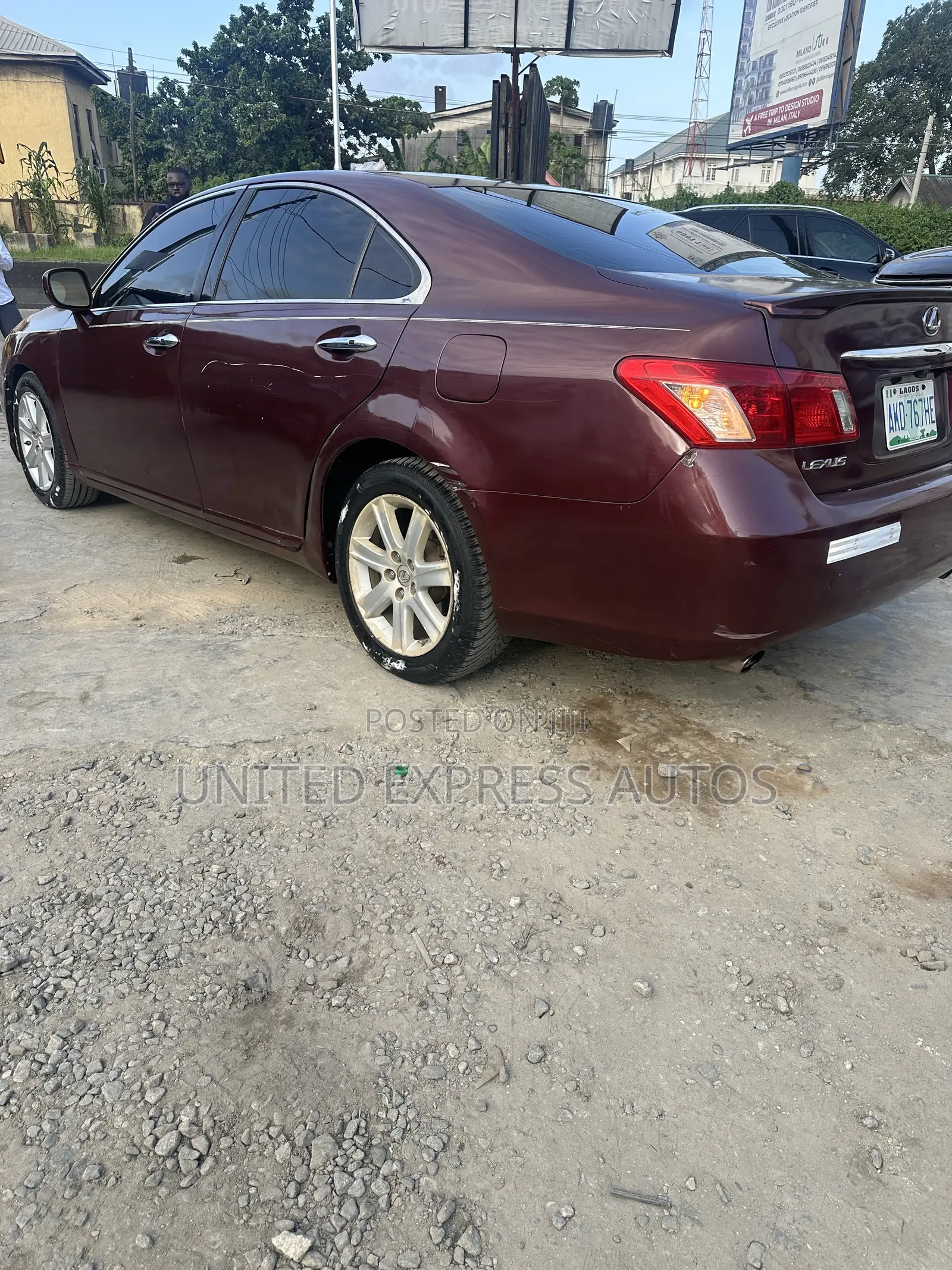 Lexus ES 350 2008 Red