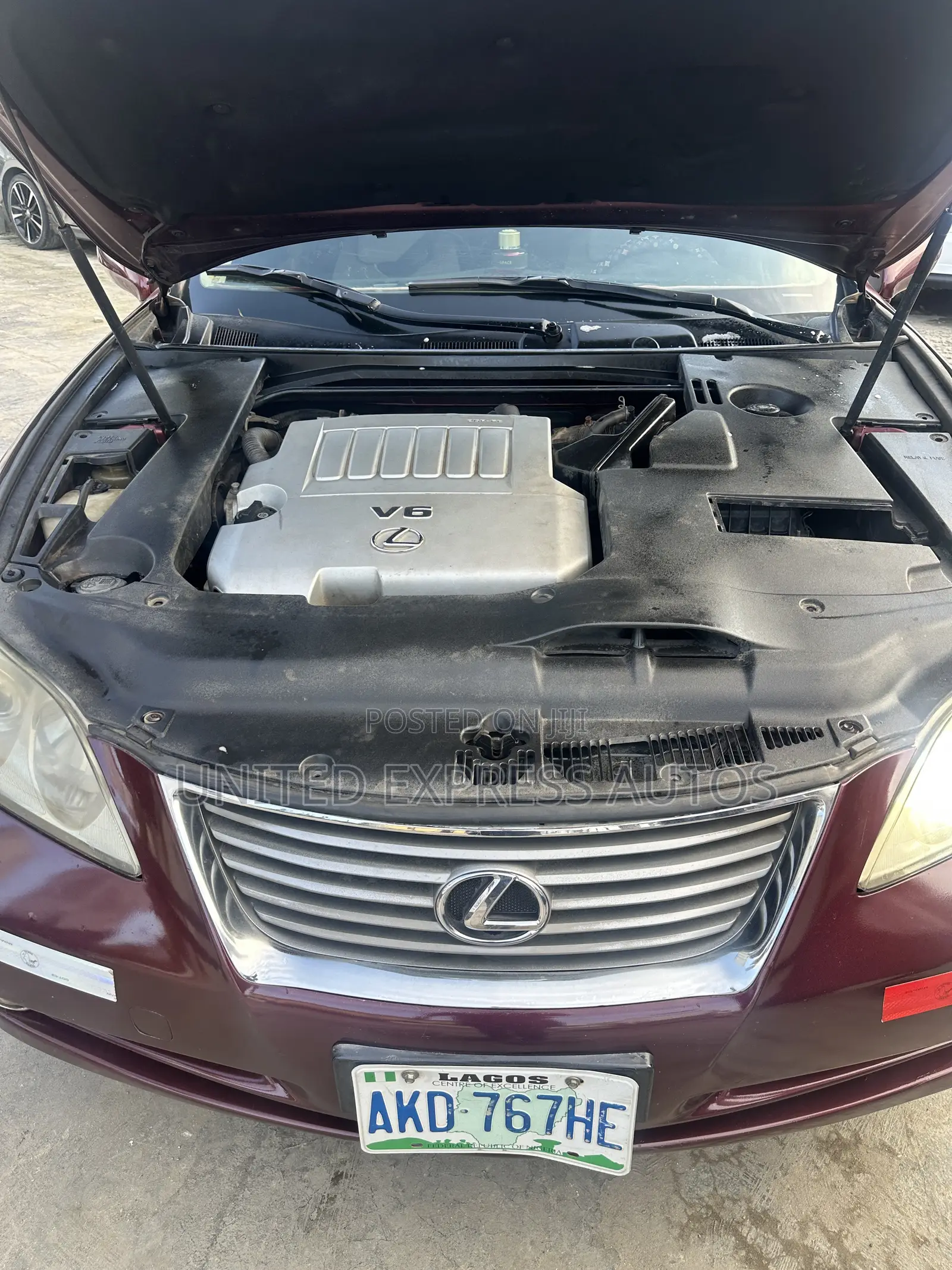 Lexus ES 350 2008 Red