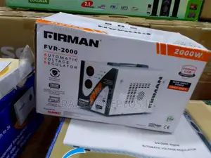 FIRMAN 2KW Automatic Electrical Regulator – Keep Voltage Variations Fr
