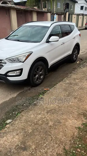 Hyundai Santa Fe 2015 White