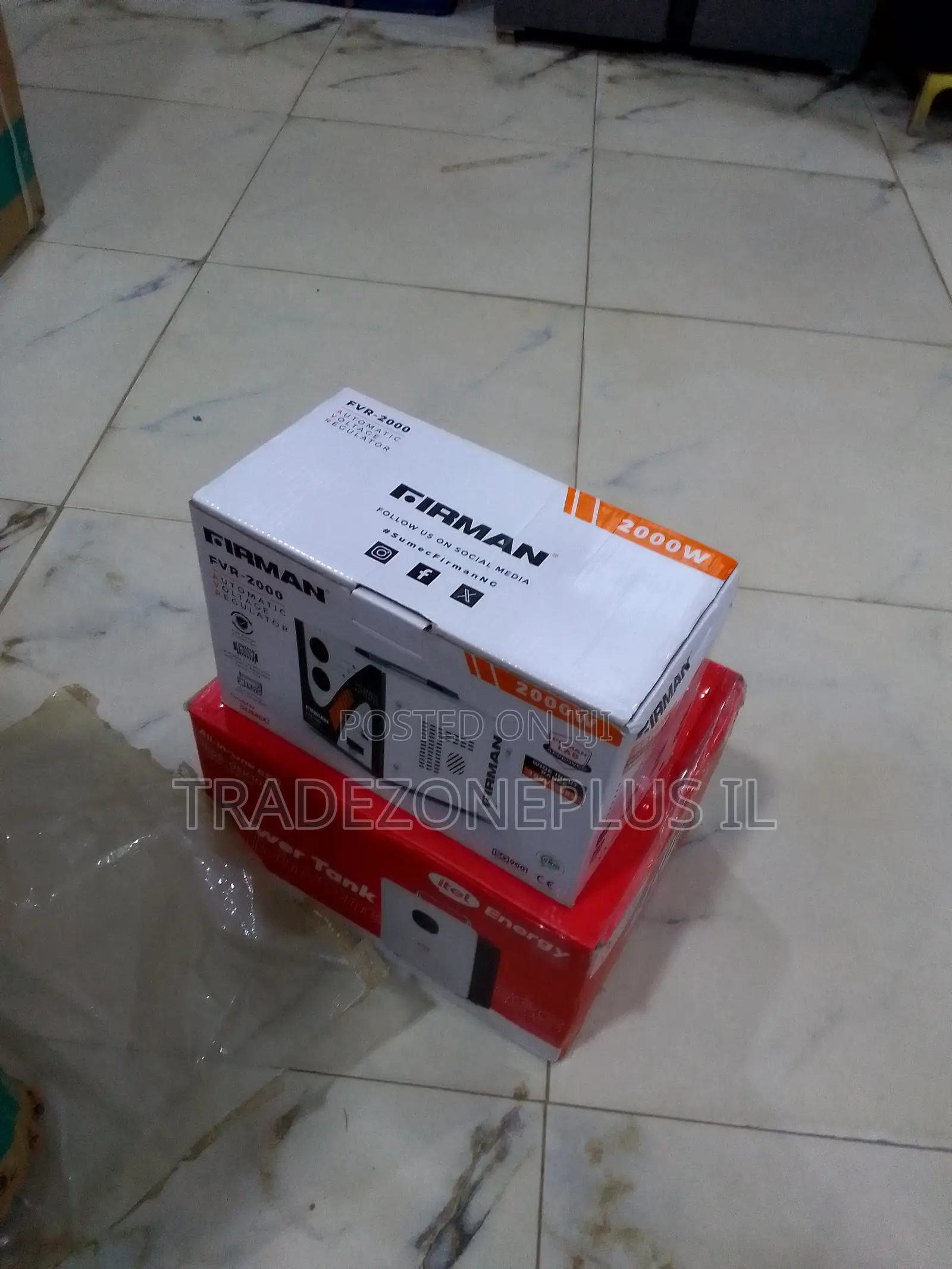 FIRMAN Automatic Voltage Correction Unit 2000W – Helps Compensate For