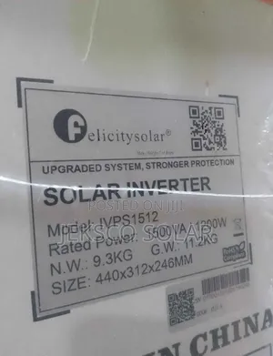 1.5kva Felicity Inverter 12v