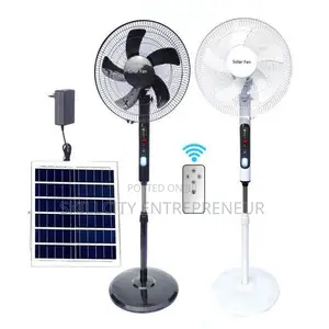 Solar Rechargeable Standing Fan