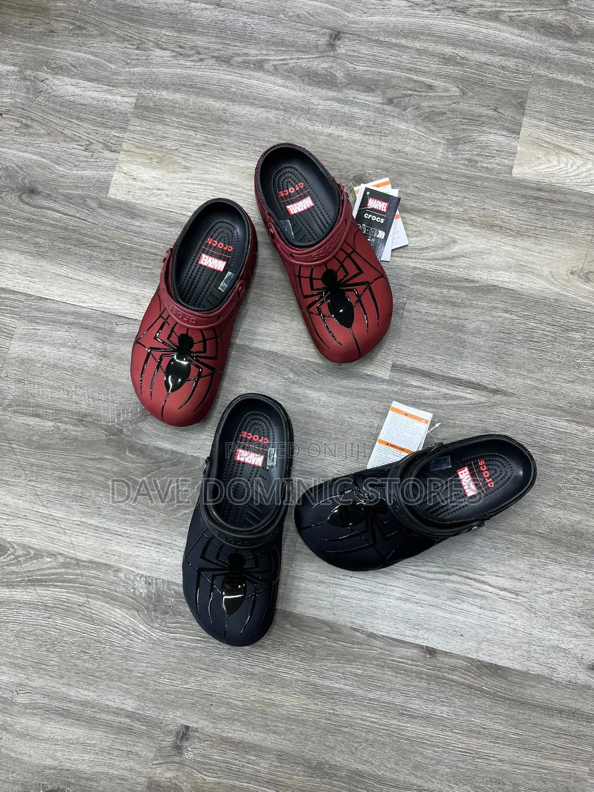 Crocs X Spider-Man (Original Quality)