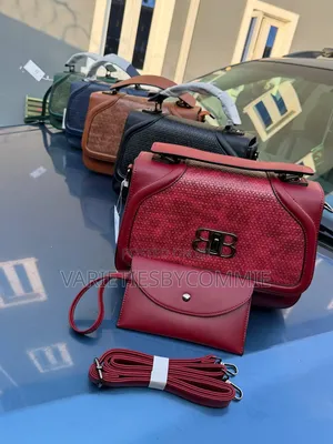 Bb 2-in-1 Quality Luxury Ladies Leather Handbag