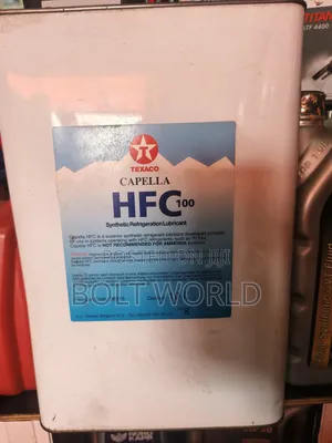 Texaco Capella HFC 100 Synthetic Refrigeration Lubricant 10l