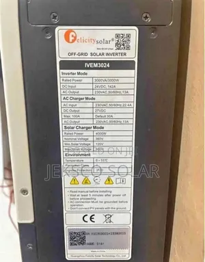 3.5kva Felicity Inverter 24v Hybrid