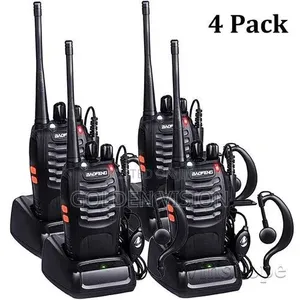 Baofeng 4 - Pieces Walkie Talkie Radio With Earpiece BF-888S