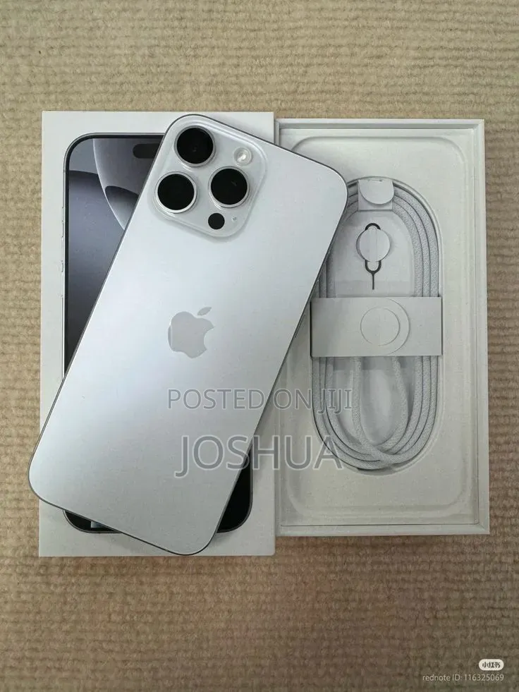 New Apple iPhone 15 Pro Max 256 GB White