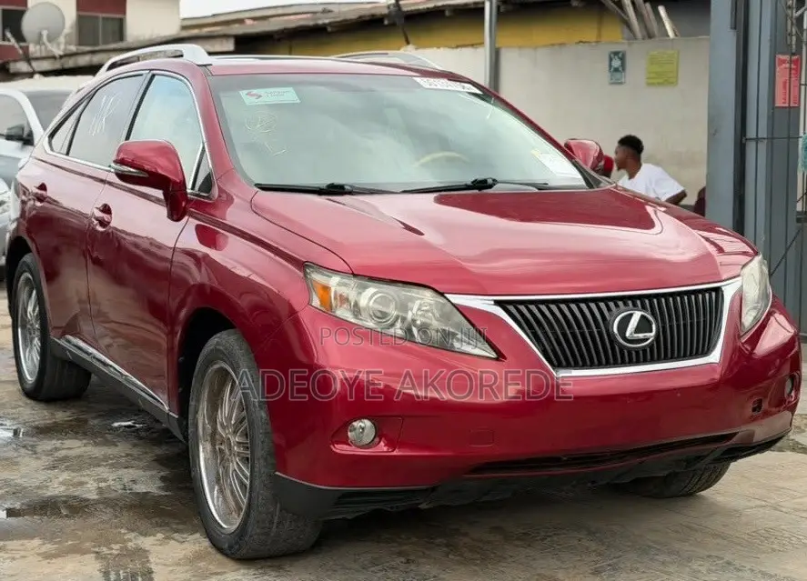 Lexus RX 350 2011 Red