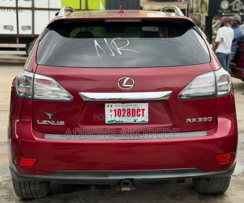 Lexus RX 350 2011 Red