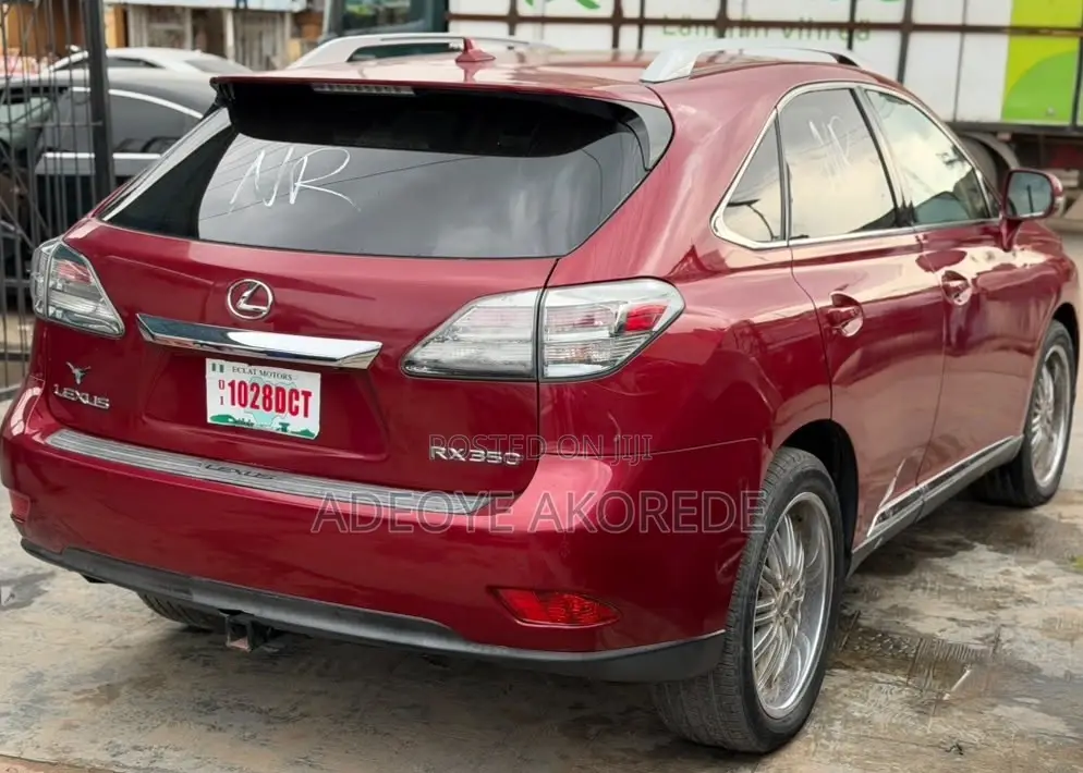 Lexus RX 350 2011 Red