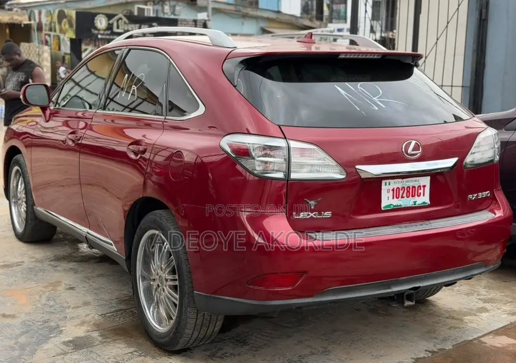 Lexus RX 350 2011 Red