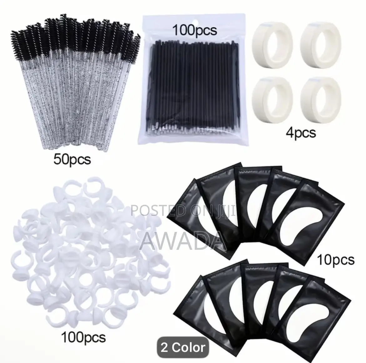 Lash Essentials: Cluster Lashes, Lash Extensions Application Tools
