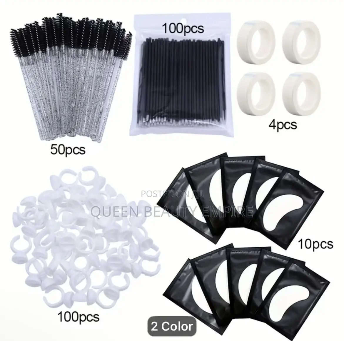 Lash Essentials: Cluster Lashes, Lash Extensions Application Tools